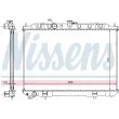NISSENS 68705A - Radiateur, refroidissement du moteur