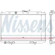 NISSENS 68718 - Radiateur, refroidissement du moteur