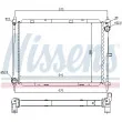 NISSENS 68729 - Radiateur, refroidissement du moteur