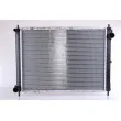 Radiateur, refroidissement du moteur NISSENS [68731]