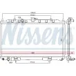 NISSENS 68740 - Radiateur, refroidissement du moteur