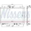 NISSENS 68763 - Radiateur, refroidissement du moteur