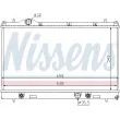 NISSENS 69209 - Radiateur, refroidissement du moteur