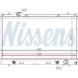 NISSENS 69210 - Radiateur, refroidissement du moteur