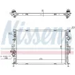 NISSENS 69249 - Radiateur, refroidissement du moteur