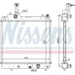 NISSENS 69401 - Radiateur, refroidissement du moteur