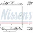 NISSENS 69405 - Radiateur, refroidissement du moteur