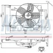 NISSENS 85005 - Ventilateur, refroidissement du moteur