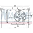 NISSENS 85007 - Ventilateur, refroidissement du moteur