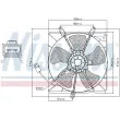 NISSENS 85012 - Ventilateur, refroidissement du moteur