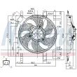 NISSENS 85028 - Ventilateur, refroidissement du moteur