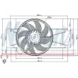NISSENS 85029 - Ventilateur, refroidissement du moteur