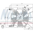 NISSENS 85063 - Ventilateur, refroidissement du moteur