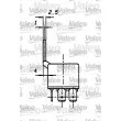 VALEO 643510 - Relais, courant de travail