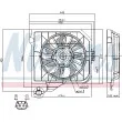 NISSENS 85091 - Ventilateur, refroidissement du moteur