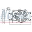 NISSENS 85133 - Ventilateur, refroidissement du moteur