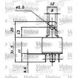 VALEO 643512 - Relais, courant de travail