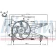 NISSENS 85137 - Ventilateur, refroidissement du moteur