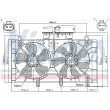 NISSENS 85221 - Ventilateur, refroidissement du moteur