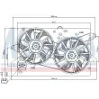NISSENS 85228 - Ventilateur, refroidissement du moteur