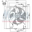 NISSENS 85267 - Ventilateur, refroidissement du moteur