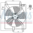 NISSENS 85356 - Ventilateur, refroidissement du moteur