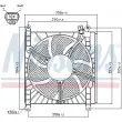 NISSENS 85415 - Ventilateur, refroidissement du moteur