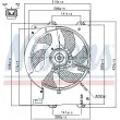 NISSENS 85444 - Ventilateur, refroidissement du moteur