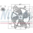 NISSENS 85494 - Ventilateur, condenseur de climatisation