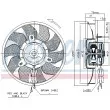 NISSENS 85548 - Ventilateur, refroidissement du moteur