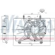 NISSENS 85752 - Ventilateur, refroidissement du moteur