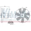 NISSENS 85838 - Ventilateur, refroidissement du moteur