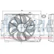 NISSENS 85892 - Ventilateur, refroidissement du moteur