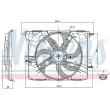 NISSENS 85926 - Ventilateur, refroidissement du moteur