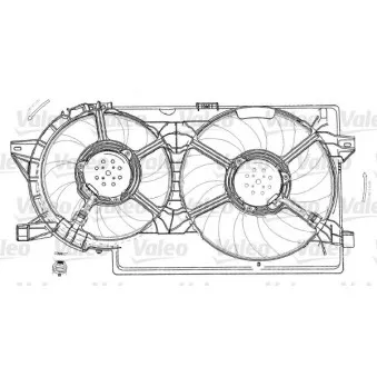 VALEO 696012 - Ventilateur, refroidissement du moteur