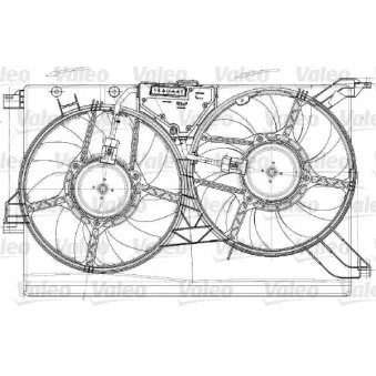 VALEO 696021 - Ventilateur, refroidissement du moteur