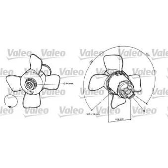 VALEO 696038 - Ventilateur, refroidissement du moteur