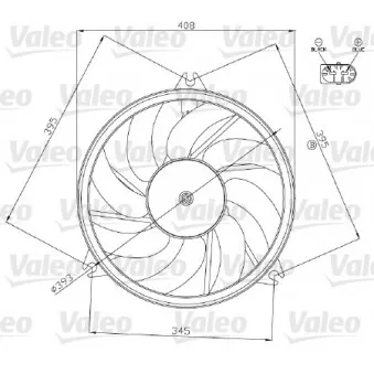 VALEO 696074 - Ventilateur, refroidissement du moteur