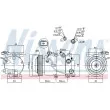 NISSENS 890238 - Compresseur, climatisation