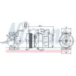NISSENS 89072 - Compresseur, climatisation