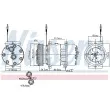 NISSENS 89168 - Compresseur, climatisation