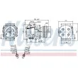 NISSENS 89229 - Compresseur, climatisation