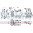 NISSENS 89283 - Compresseur, climatisation