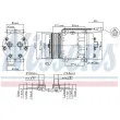 NISSENS 89416 - Compresseur, climatisation