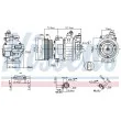 NISSENS 89421 - Compresseur, climatisation