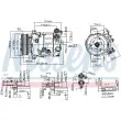 NISSENS 89465 - Compresseur, climatisation