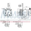 NISSENS 89518 - Compresseur, climatisation