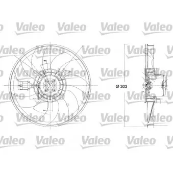 VALEO 698187 - Ventilateur, refroidissement du moteur