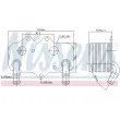 NISSENS 90781 - Radiateur d'huile