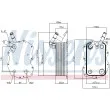 NISSENS 90917 - Radiateur d'huile